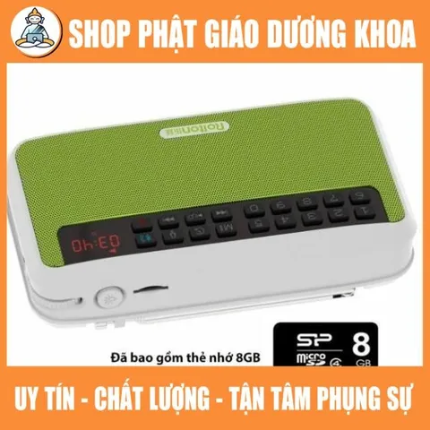 Đài giảng Pháp thiền sư Thích Nhất Hạnh trọn bộ craven + thẻ + sạc +  sanh sách bài cực hay