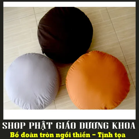 Bồ đoàn tròn ngồi thiền, tịnh tọa lớn và nhỏ - Bồ Đoàn Ngồi Thiền Hỗ Trợ Thực Hành Yoga Và Thiền 890610