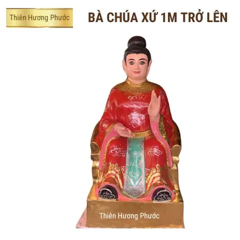 Tượng địa mẫu đất nung thờ cúng 890659