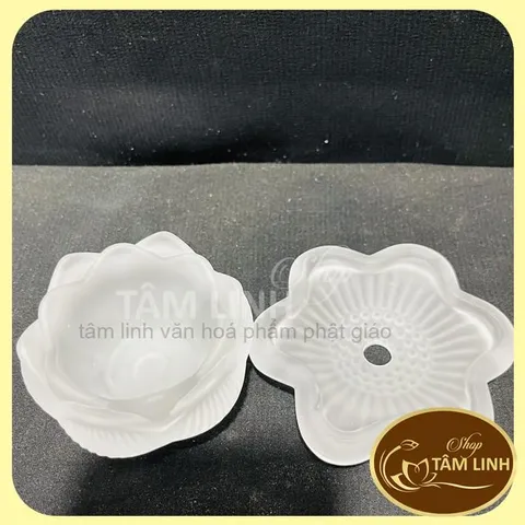 Ảnh Thật Chân Đen Cây Đưng Nên Tealight Hoa Sen Thuy Tinh Lưu Ly Nhiêu Mau-Tamlinhngocbao 890745