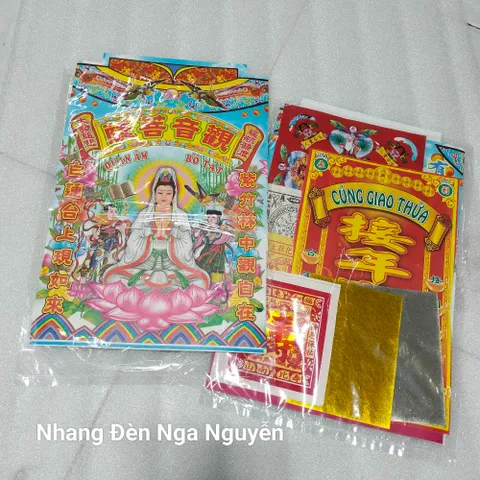 Bộ giấy nhỏ cúng đất đai, thần tài ô địa,ông táo, tổ tiên, cúng cửa, cúng xe 0398-142-241 890752