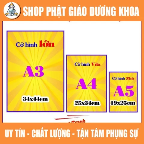 Tranh Thờ Cô Hai Phạm Thị Hiên + khung (Bảo hành gãy, vỡ)  DƯƠNG KHOA SHOP