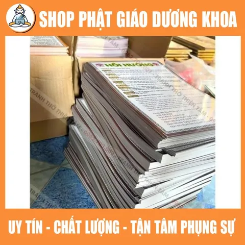 TO102 - Tờ Chú  VĂN KHẤN ĐI CHÙA Mùng 1 và Ngày Rằm hàng tháng, IN 2 MẶT ÉP PLATICS  DƯƠNG KHOA SHOP