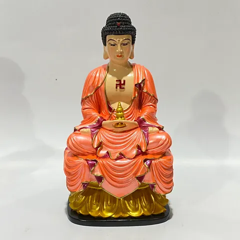 Bộ 7 Tượng Dược Sư Lưu Ly Quang Vương Phật 18cm Nhiều Màu Có Pháp Khí Tháp Rời 891047
