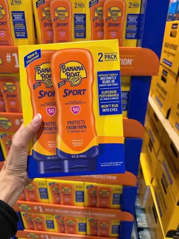 KEM CHỐNG NẮNG THỂ THAO BANANA BOAT SPORT SPF 50 MỸ SET 2 TUÝP
