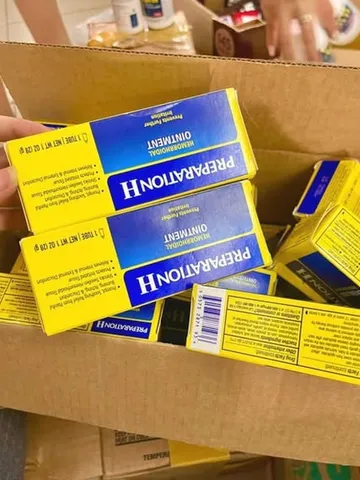 Kem bôi trĩ Preparation H Hemorrhoidal Ointment giảm sưng đau 28g hiệu quả nhanh