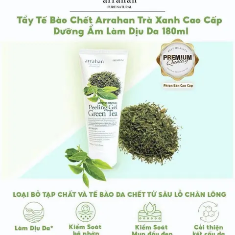 Arrahan Premium Peeling Gel tẩy tế bào chết da mặt 180ml Chính Hãng Hàn Quốc