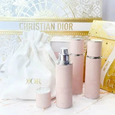Nước hoa Dior hương thơm sang trọng, thiết kế vỏ da mini 10ml, lưu hương quyến rũ dài lâu