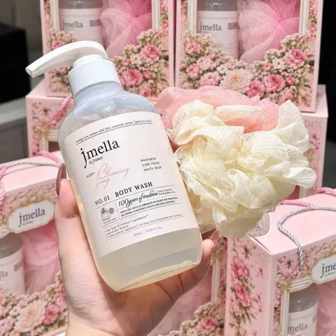 Set Quà Jmella No5 Sparkling Rose Sữa Tắm Thơm Lâu 500ml ? Giá Rẻ 