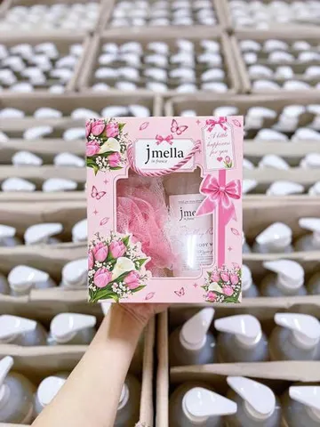 Set Quà Jmella No5 Sparkling Rose Sữa Tắm Thơm Lâu 500ml ? Giá Rẻ 