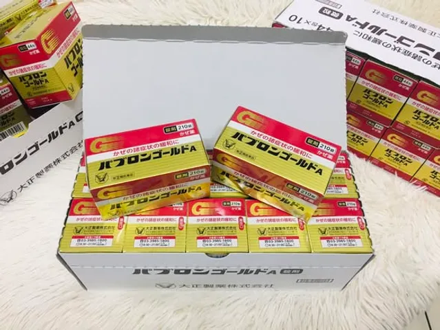 Gói bột hỗ trợ Cảm Cúm Pabron Gold A Dạng Bột 44 Gói