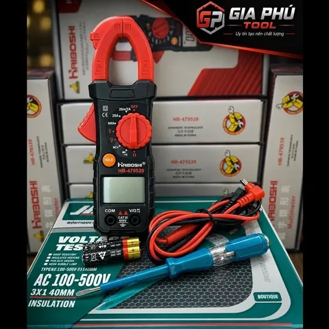 Đồng hồ Ampe kìm Haiboshi Model: HB-479539 đo dòng 600A