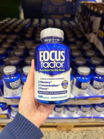 VIÊN BỔ NÃO FOCUS FACTOR NUTRITION FOR THE BRAIN MỸ HỘP 180V