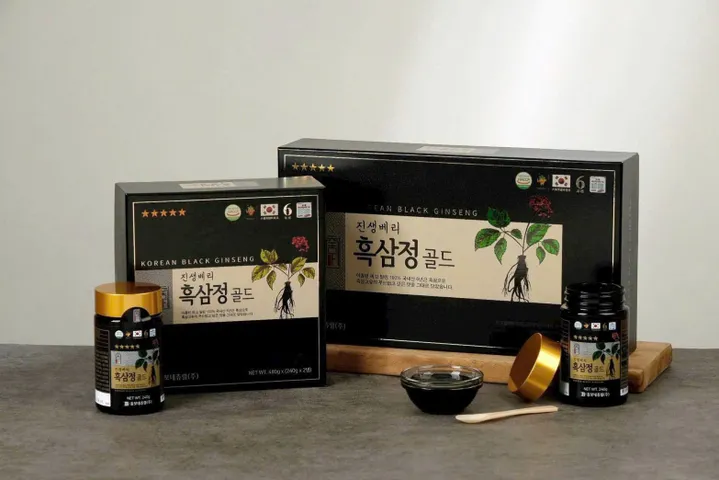 Cao Hắc Sâm Dongbo Hàn Quốc Hộp 4 Lọ x 240g - Tăng Cường Sức Khỏe, Hỗ Trợ Tiêu Hóa, Quà Tặng Sang Trọng cho Người Thân 891404