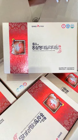 Nước Hồng Sâm Người Lớn Sanga Hàn Quốc - Hộp 30 Gói 10ml, Bồi Bổ Sức Khỏe, Tăng Cường Sinh Lực, 8 Loại Vitamin Giúp Khỏe Mạnh 891405