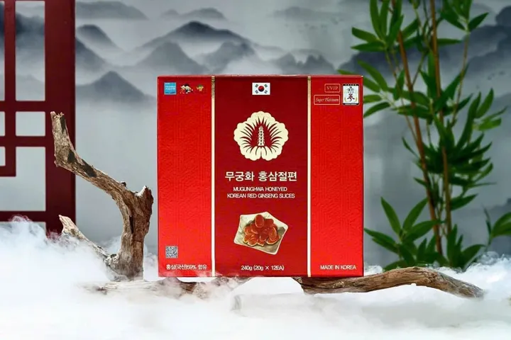 Hồng sâm lát tẩm mật ong Mugunghwa là kiểu chăm sóc sức khỏe rất “mới”