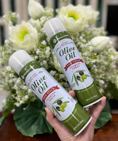 DẦU Ô LIU DẠNG XỊT ĂN KIÊNG MEMBER'S MARK COOKING SPRAY MỸ 198G