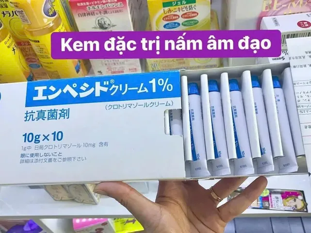 Kem Giảm Ngứa Nấm VÙNG KÍN Empecid 1% Bayer 10g Nội Địa Nhật Bản