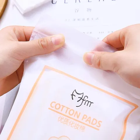 [Combo 3 Gói] Bông Tẩy Trang 222 Miếng 3 Lớp Cotton Cao Cấp, Mềm Mịn Giá Rẻ