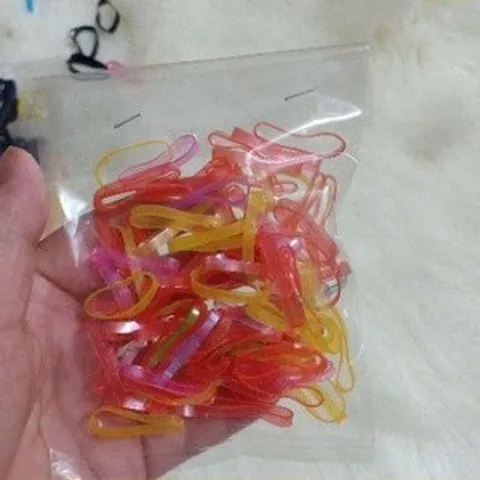 Túi chun cột tóc SIÊU TO bằng bàn tay người lớn