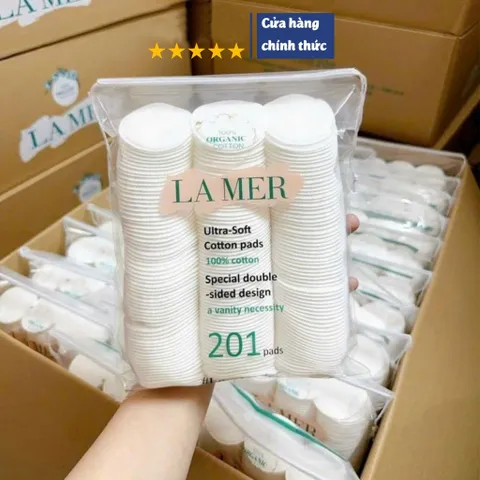 Bông Tẩy Trang Lamer 201, Bông Tẩy Trang Lamer Chính Hãng 100% Cotton