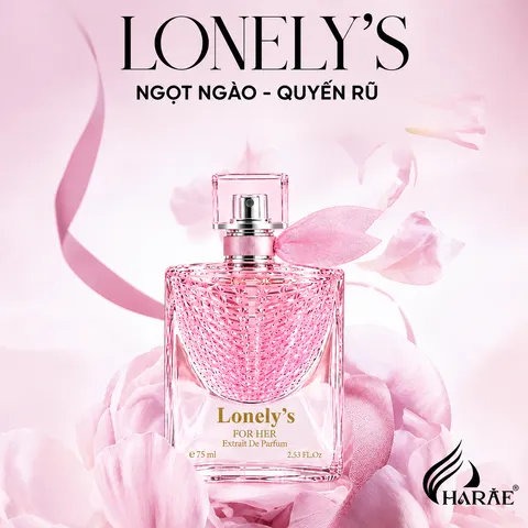 Nước hoa nữ Charme LONELY'S 75ML ngọt ngào quyến rũ
