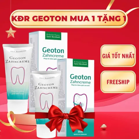 Kem Đánh Răng Geoton Zahncreme 25ml mua 1 tặng 1