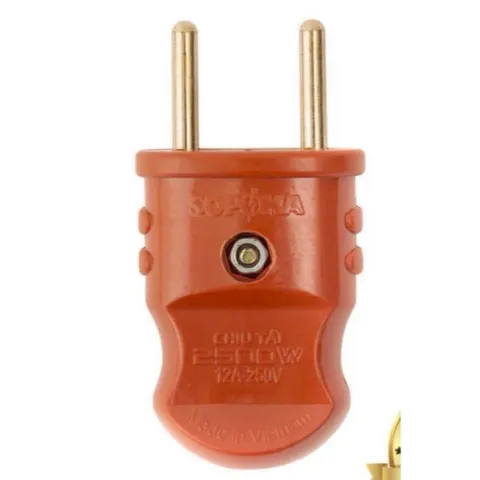 Phích cắm điện SOPOKA chịu tải 3000W. Chịu va đập chịu nhiệt. Đổi mới trong 24 tháng