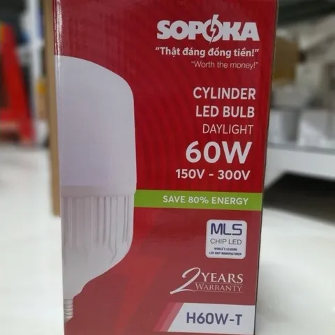 💡 BÓNG ĐÈN LED TRỤ SOPOKA – SÁNG MẠNH, TIẾT KIỆM ĐIỆN!