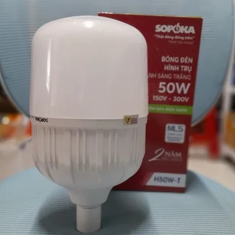 💡 BÓNG ĐÈN LED TRỤ SOPOKA – SÁNG MẠNH, TIẾT KIỆM ĐIỆN!