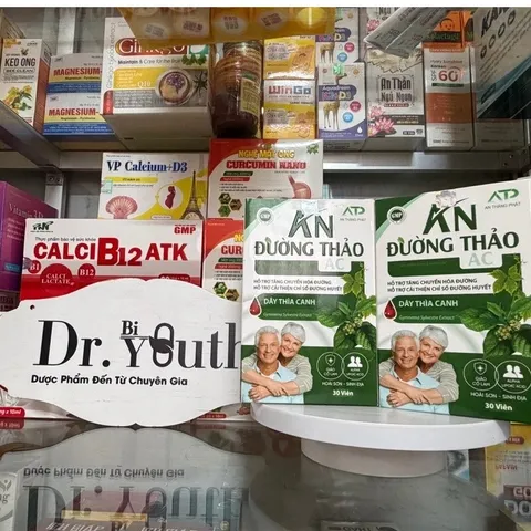 Viên Hạ Đường AN ĐƯỜNG THẢO - Hỗ trợ ổn định chuyển hóa đường, cải thiện chỉ số đường,thảo dược an toàn huyết Hộp 30v