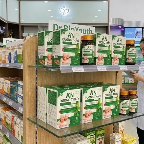 Viên Hạ Đường AN ĐƯỜNG THẢO - Hỗ trợ ổn định chuyển hóa đường, cải thiện chỉ số đường,thảo dược an toàn huyết Hộp 30v