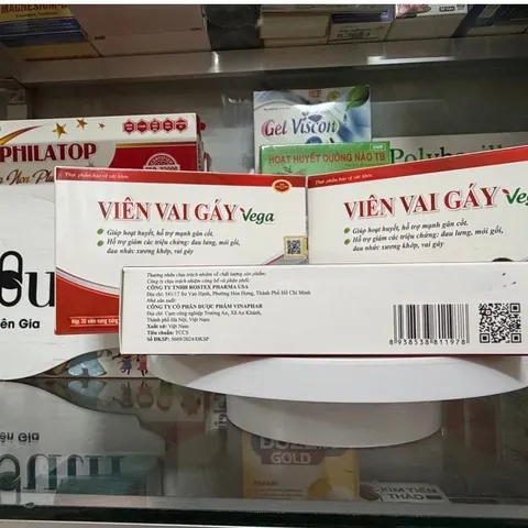 VIÊN VAI GÁY VEGA (Hộp 30 viên) Giảm đau cổ-vai-gáy, hỗ trợ mạnh gân cốt,sống lưng,khỏi đau nhức xương khớp