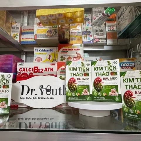Viên Kim tiền thảo tan sỏi râu mèo AC– giảm và ngừa sỏi tiết niệu,sỏi thận, đái buốt,nhắt,tiểu đêm– Lọ 30 viên