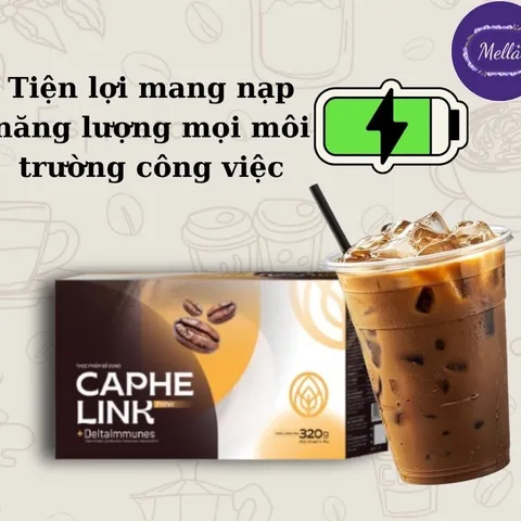 [ Hàng Chính Hãng ] Cà Phê Link new, nạp năng lượng cho mỗi ngày mới
