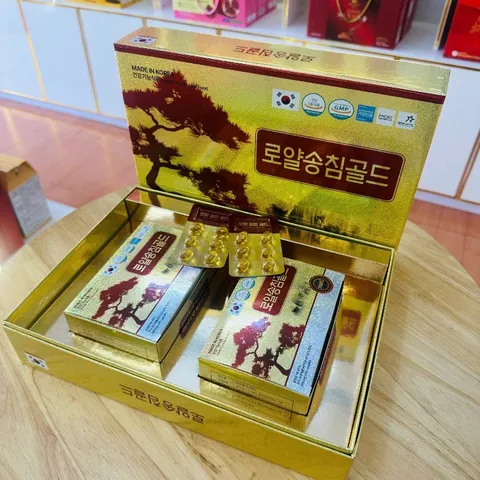 TPBVSK ROYAL PINE NEEDLE GOLD - TINH DẦU THÔNG ĐỎ 120 VIÊN