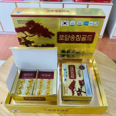 TPBVSK ROYAL PINE NEEDLE GOLD - TINH DẦU THÔNG ĐỎ 120 VIÊN