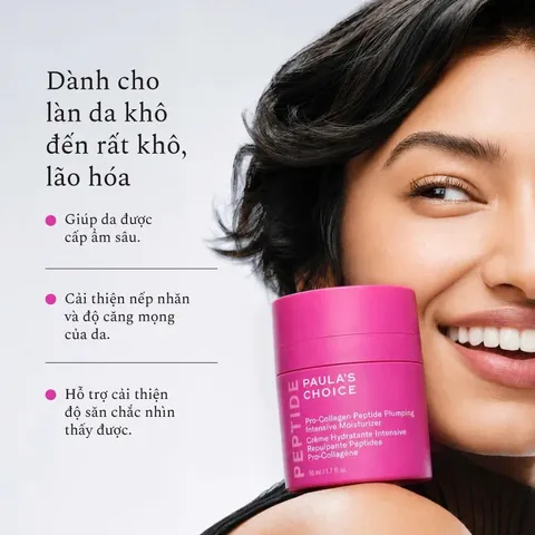 Kem dưỡng cấp ẩm đa tầng và làm giảm nếp nhăn Pro-Collagen Peptide Plumping Intensive Moisturizer 50ml-chính hãng