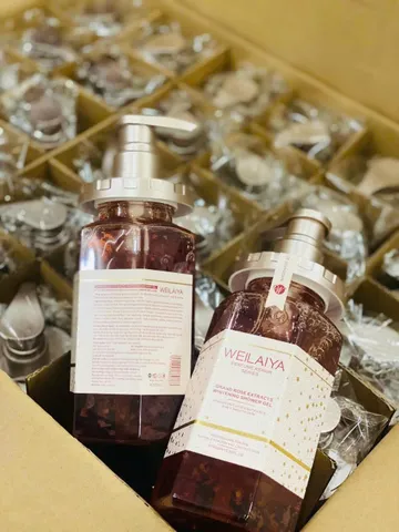 Sữa Tắm Hoa Hồng Weilaiya Grand Rose Extracts 450ml - Gel Tắm Trắng Da, Hương Nước Hoa Quyến Rũ, Dưỡng Ẩm Da Mịn Màng 893504