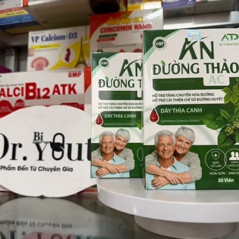 Viên Điều hòa Đường huyết AN ĐƯỜNG THẢO - Hỗ trợ chuyển hóa đường, cải thiện chỉ số đường huyết Hộp 30v