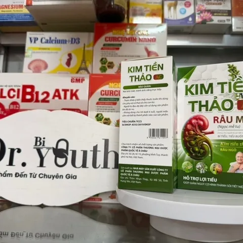 Viên uống Kim tiền thảo râu mèo AC– giảm và ngừa sỏi tiết niệu, tăng đào thải sỏi – Lọ 30 viên