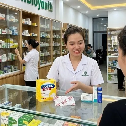 Viên Sủi Tiêu Hoá Dozzin Gold Hộp 48 viên giảm chướng hơi dạ dày, ngừa đau rát ợ chua tá tràng, ngon miệng
