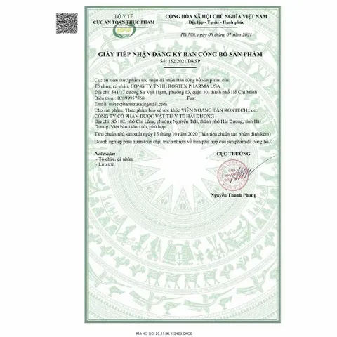 Viên Xoang Tán Roxtech thảo dược giúp giảm viêm xoang, viêm mũi dị ứng, thông mũi, dễ thở - 50 viên 893582