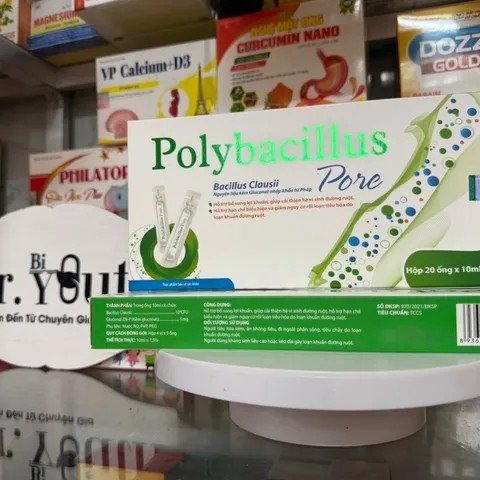 Ống Men vi sinh POLYBACILLUS PURE - bổ sung lợi khuẩn đường ruột, tiêu hóa thuận lợi, ăn ngon, hấp thu hiệu quả thức ăn