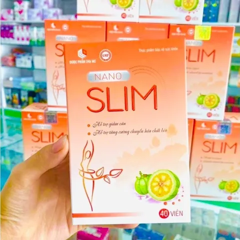Viên Giảm Cân siêu tốc NANO SLIM Hỗ trợ giảm cân, tạo dáng, giữ dáng, chuyển hóa chất béo dư thừa,  giúp dáng thon ngọn 893597