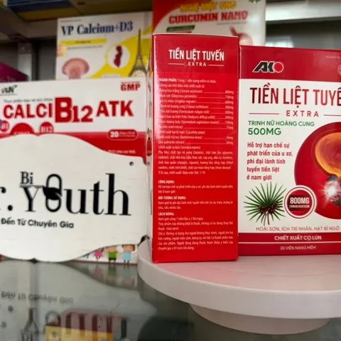 Viên Tiền Liệt Tuyến extra hạn chế sự phát triển u xơ, phì đại lành tính tuyến tiền liệt,ngừa bí tiểu,tiểu đêm 893604