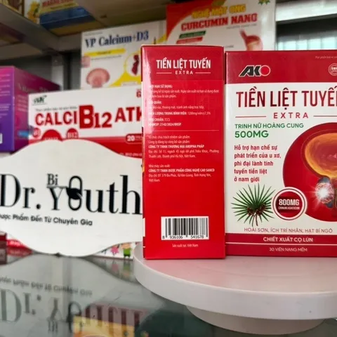 Viên Tiền Liệt Tuyến extra hạn chế sự phát triển u xơ, phì đại lành tính tuyến tiền liệt,ngừa bí tiểu,tiểu đêm 893604