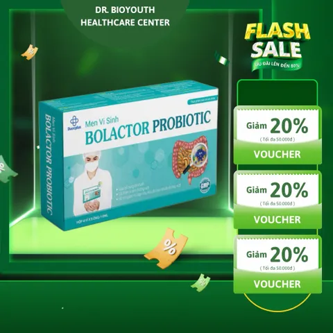 Ống MEN VI SINH  PROBIOTIC Gia Hưng Pharma bổ sung lợi vi sinh đường ruột,ngăn rối loạn tiêu hóa do loạn khuẩn,tiêu chảy