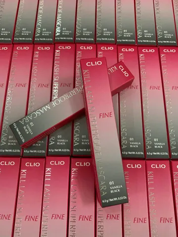 Mascara Clio Kill Lash Superproof - Chống Nước, Cong Và Dài Mi (2 phiên bản)
