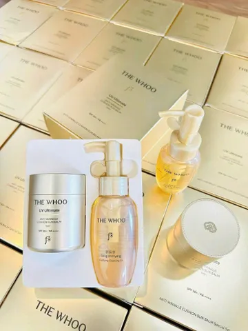 The Whoo UV Ultimate Anti-Wrinkle Cushion Sun Balm chống nắng